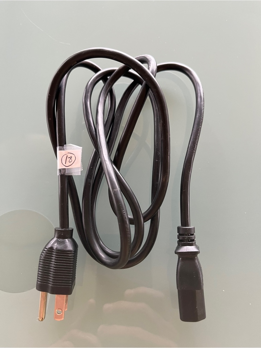 Like new I-Sheng IS-14 SP-305B E-55943 / LL41230 Monitor power Cord 10A 125